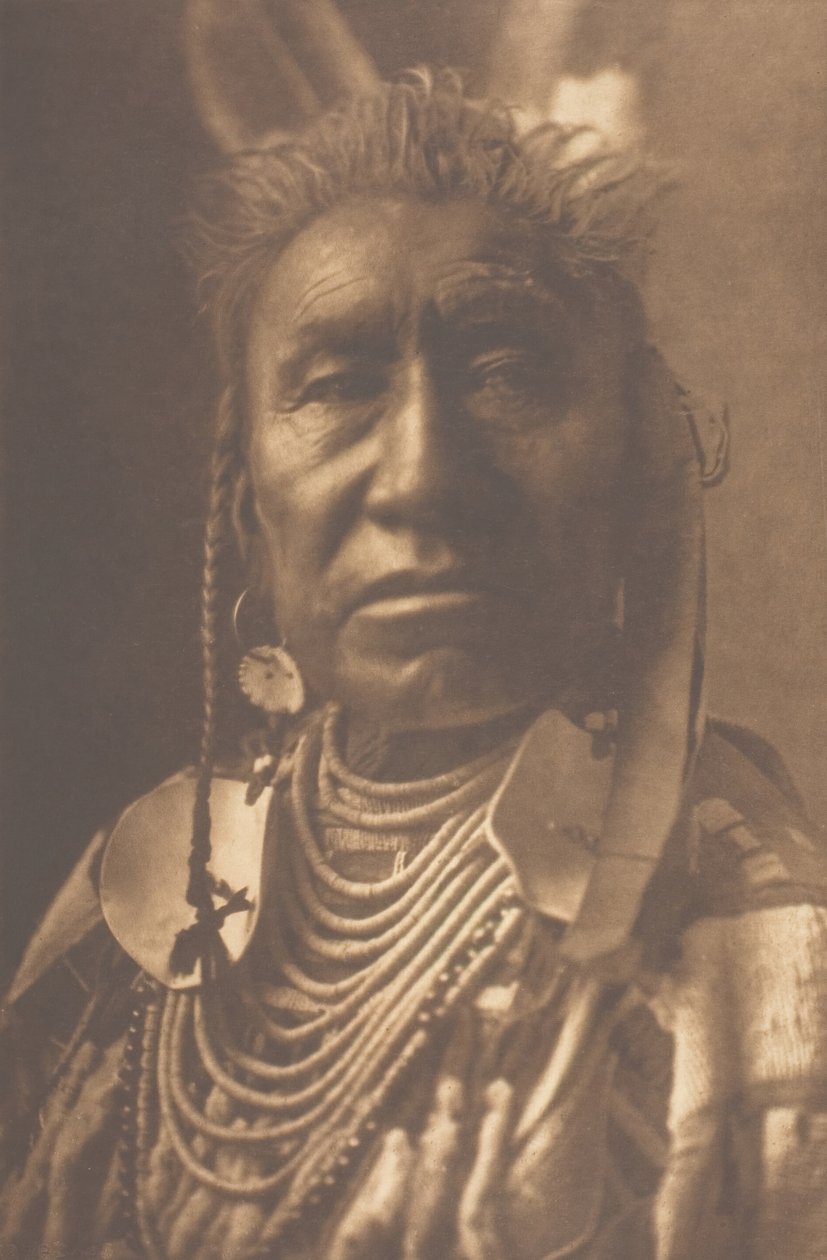 Fiskeudstillinger - Apsaroke, 1908. af Edward Sheriff Curtis