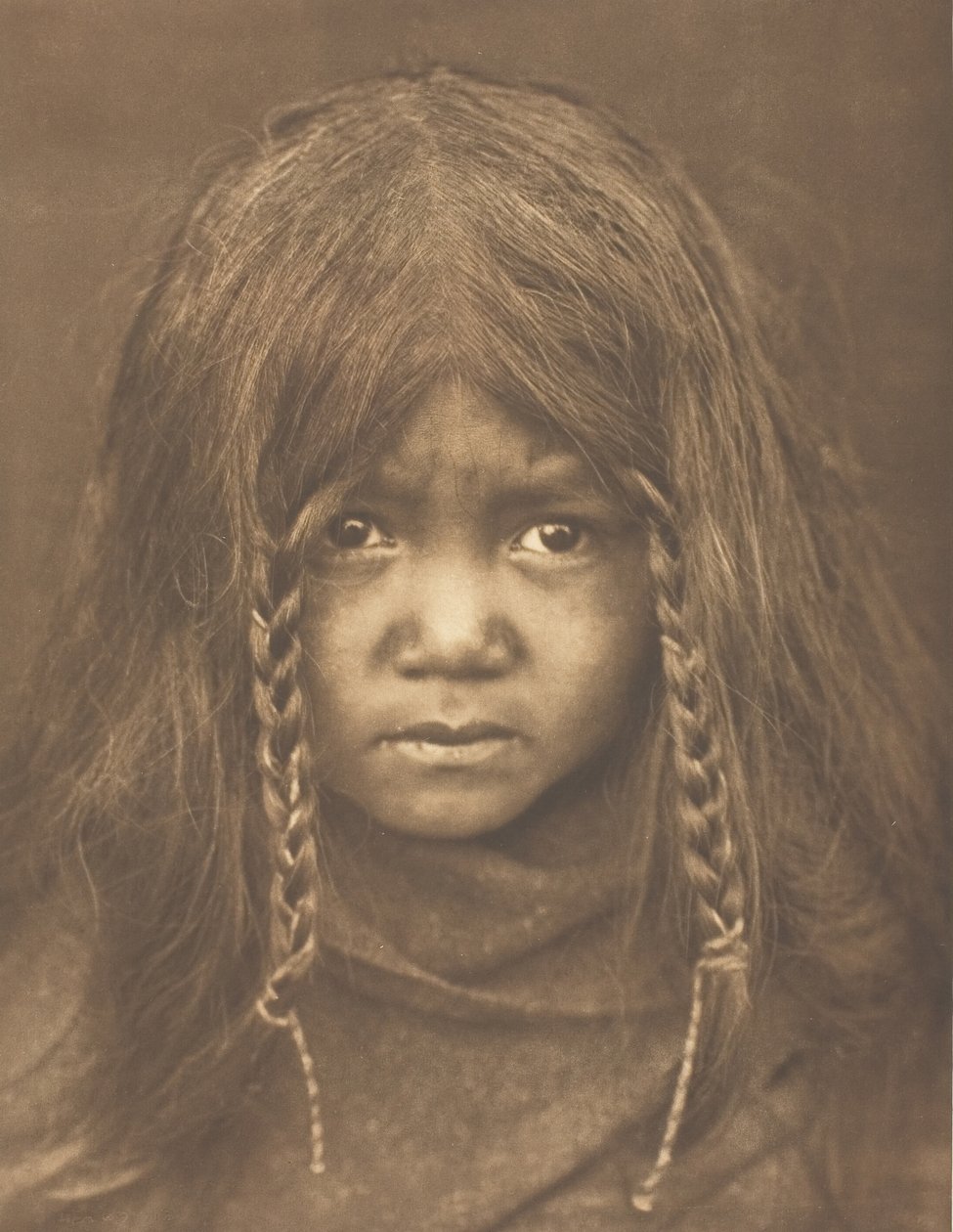 Quilcene Boy, 1912. af Edward Sheriff Curtis