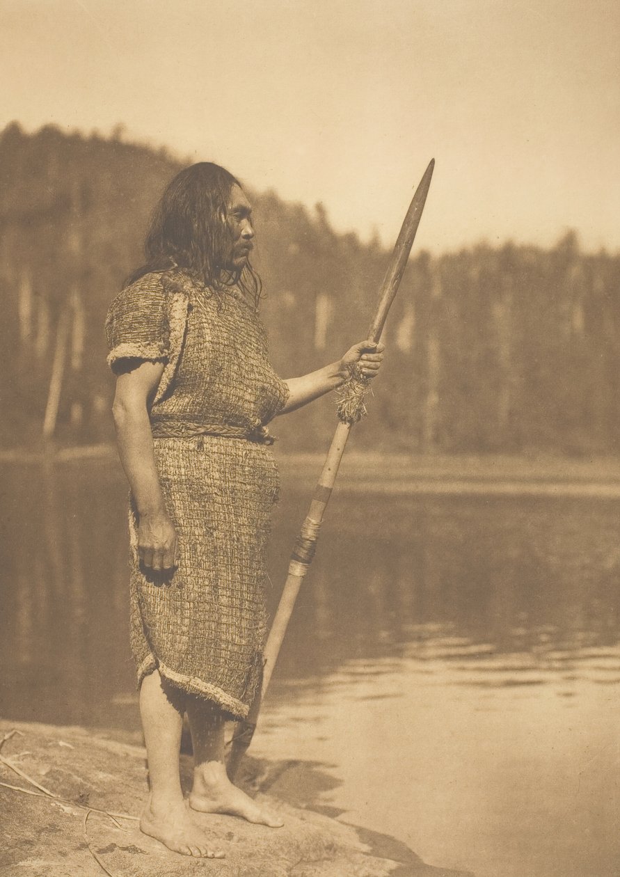 Hvalfangeren - Clayoquot, 1915. af Edward Sheriff Curtis