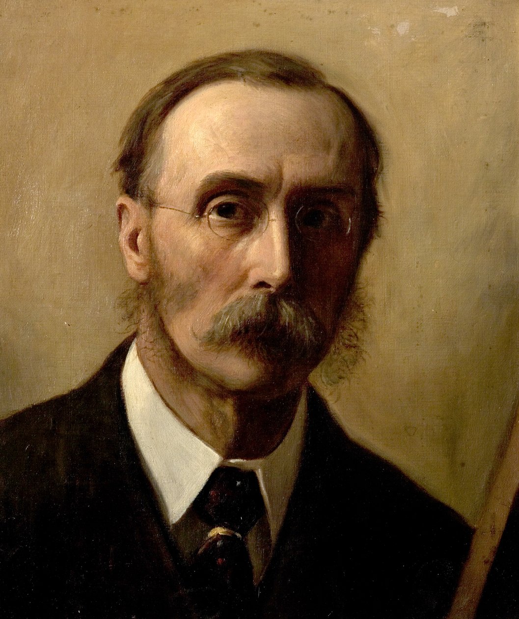 Selvportræt af Edward Tayler