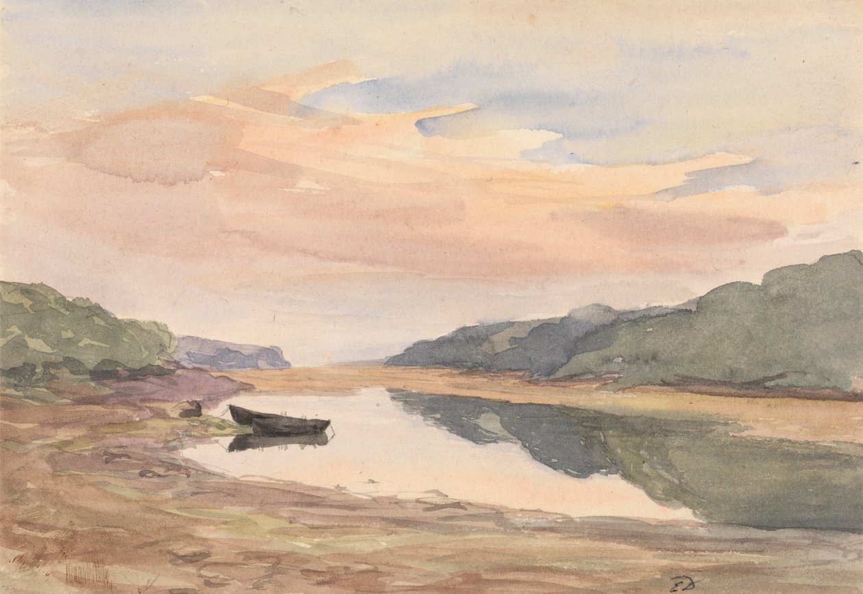 Erne River, Irland af Edward Thompson Davis