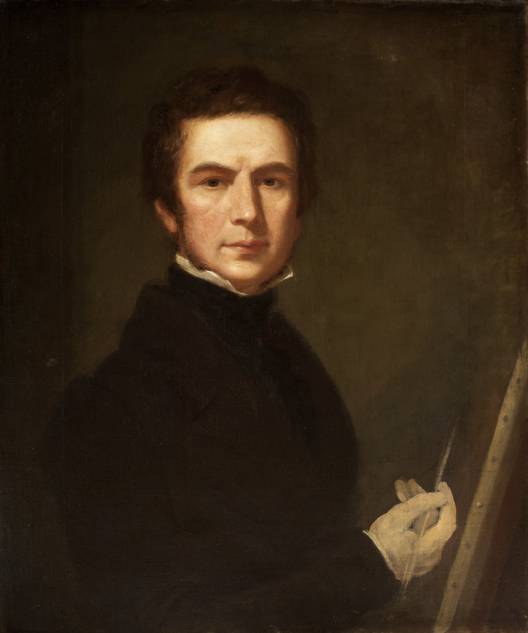 Selvportræt, ca. 1830 (olie på lærred) af Edward Villiers Rippingille