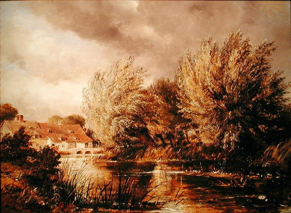 Beard-Mill, nær Oxford af Edward William Cooke