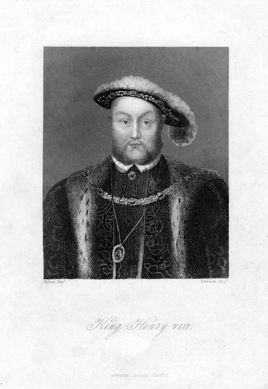 Henrik VIII af England, 1491-1547. af Edwards