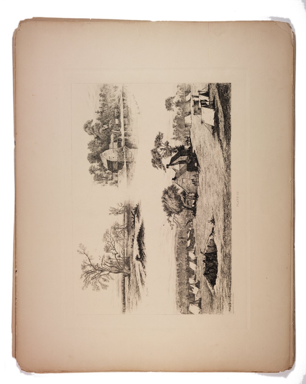 På piktat ved flodbredden, 1876 af Edwin Austin Forbes