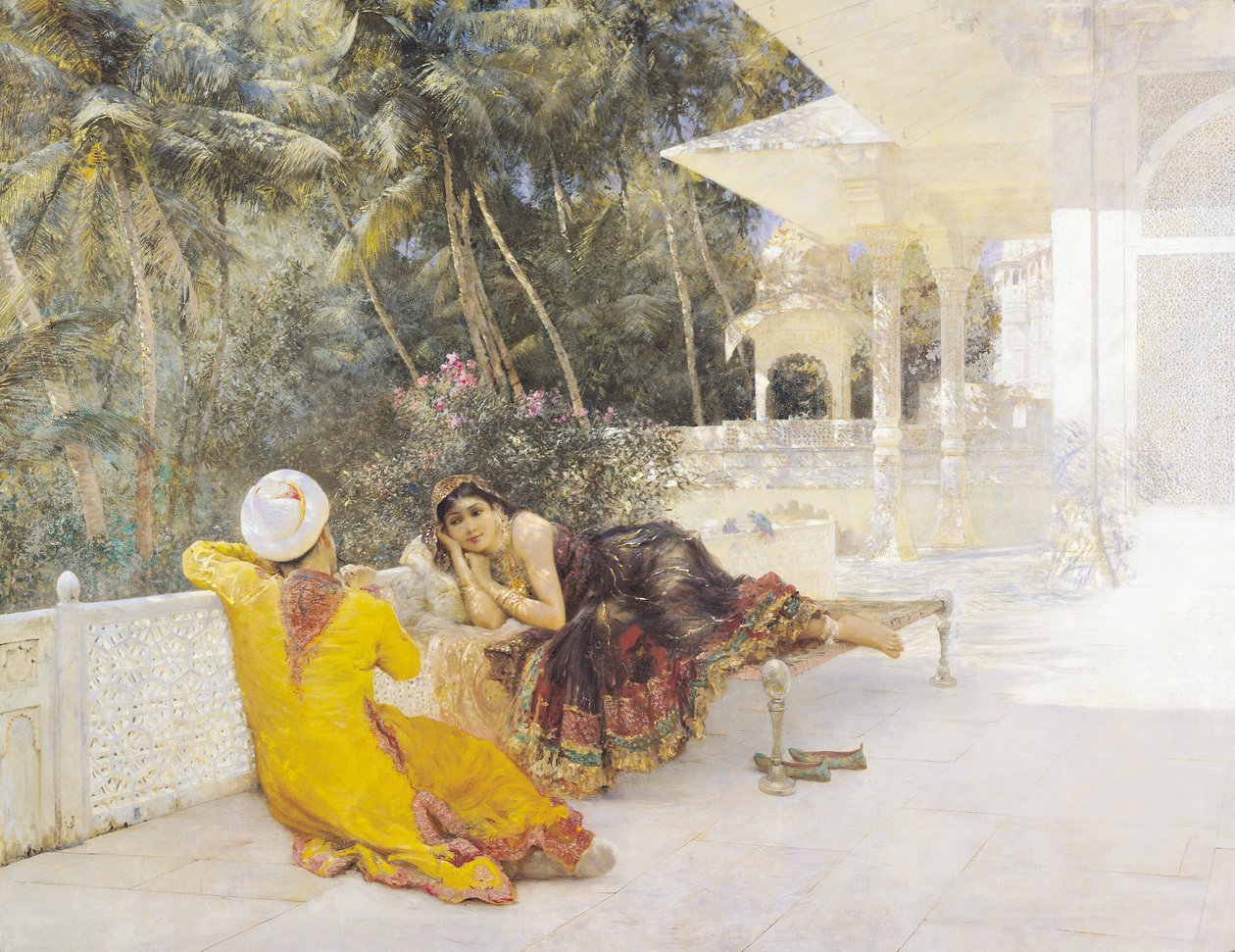 Prinsessen af Bengal, ca. 1889 af Edwin Lord Weeks