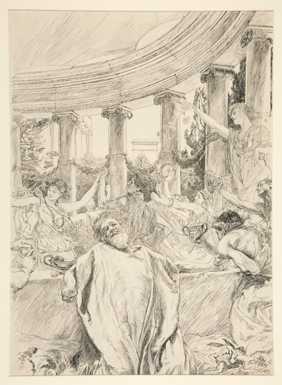 Apemantus: af Edwin Austin Abbey