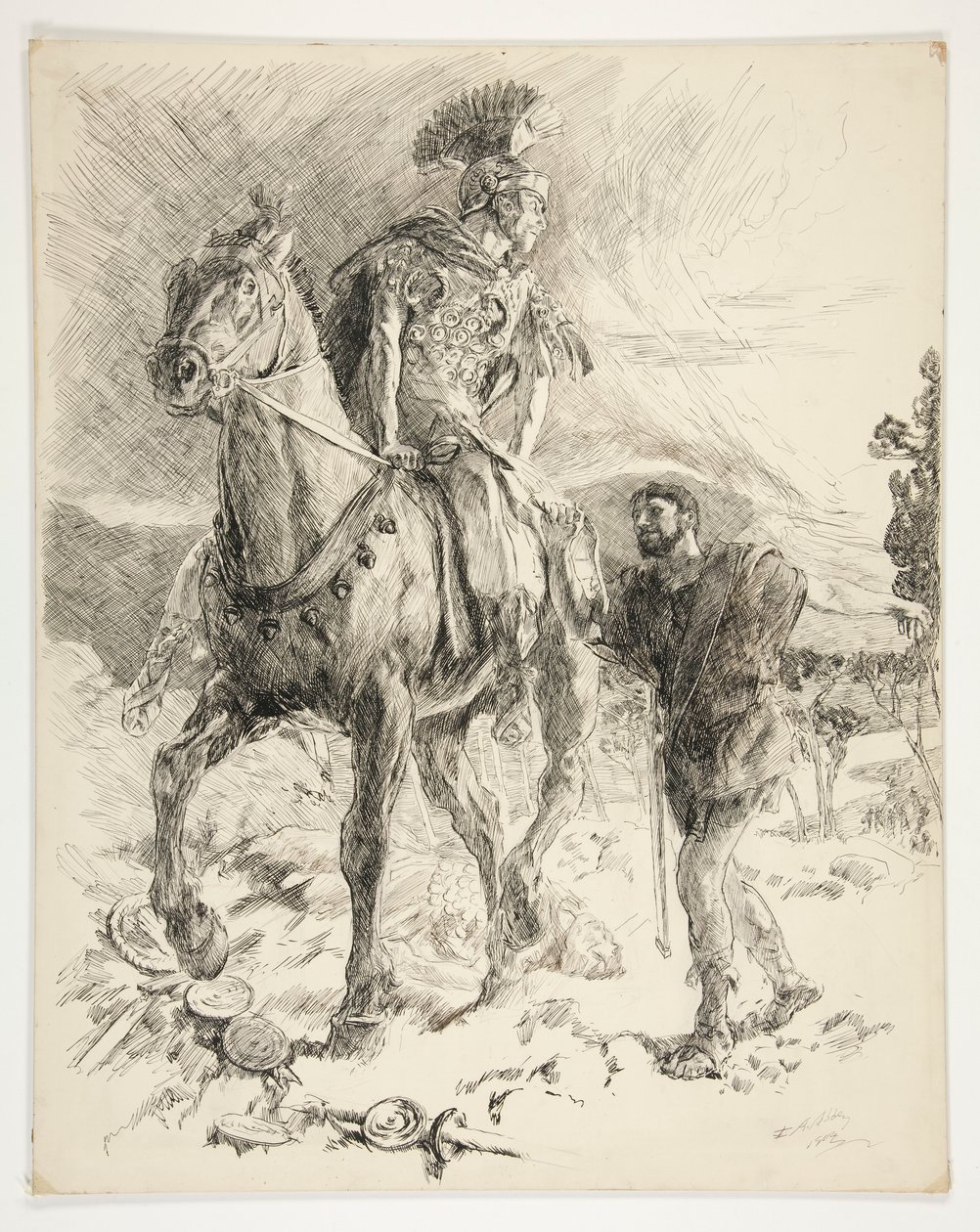 Cassius: af Edwin Austin Abbey