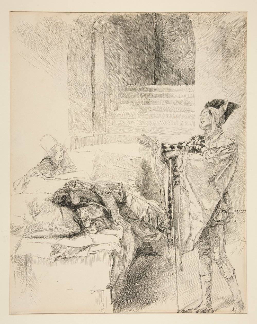 Klovn: af Edwin Austin Abbey