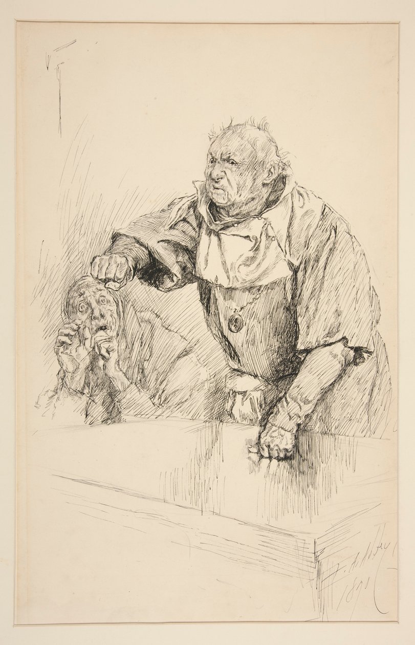 Hundebær: af Edwin Austin Abbey