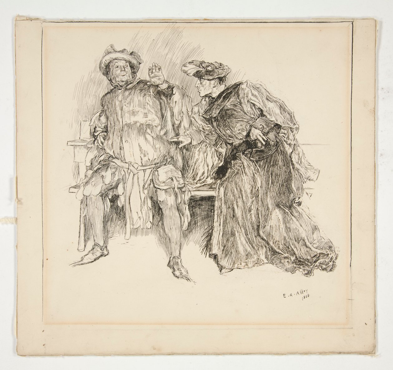 Falstaff: af Edwin Austin Abbey