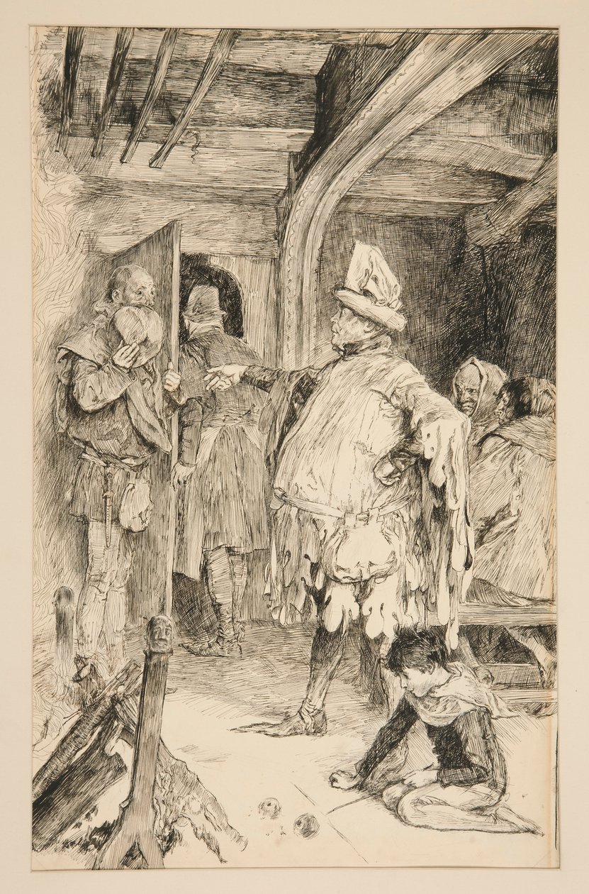 Falstaff: af Edwin Austin Abbey
