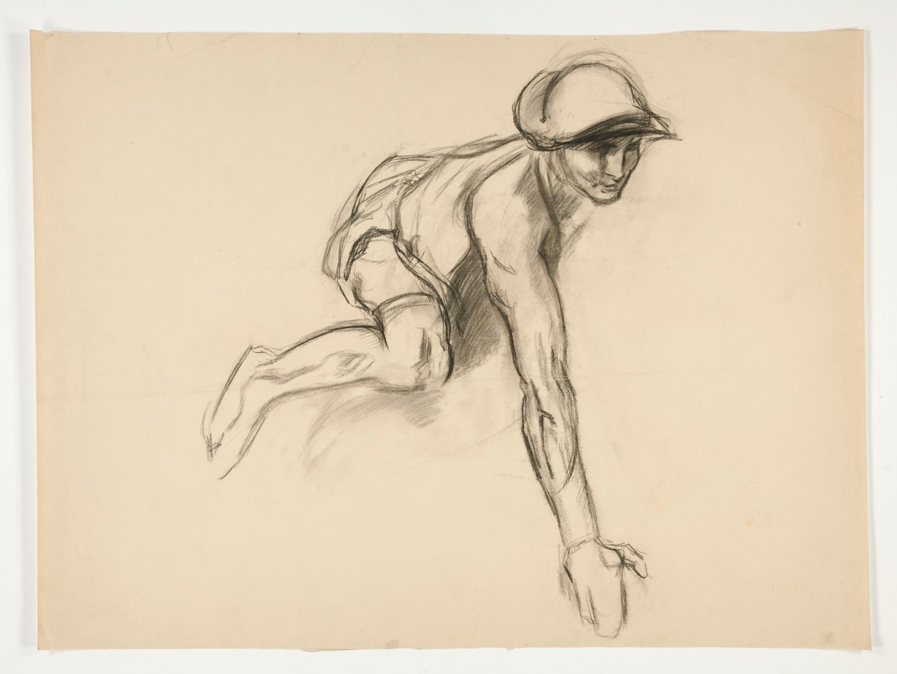 Figurstudie for af Edwin Austin Abbey