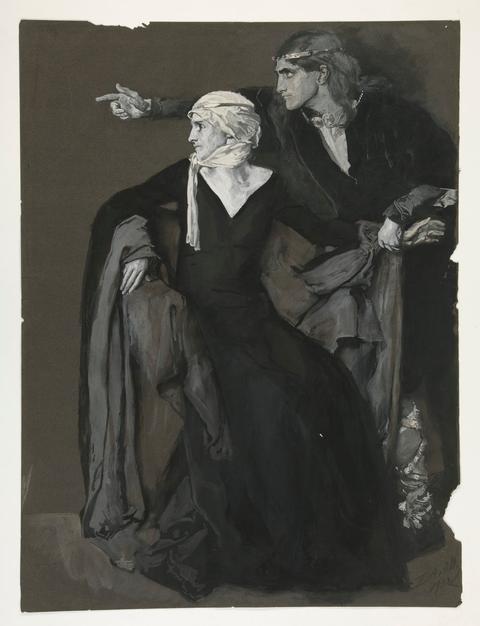 Hamlet: af Edwin Austin Abbey