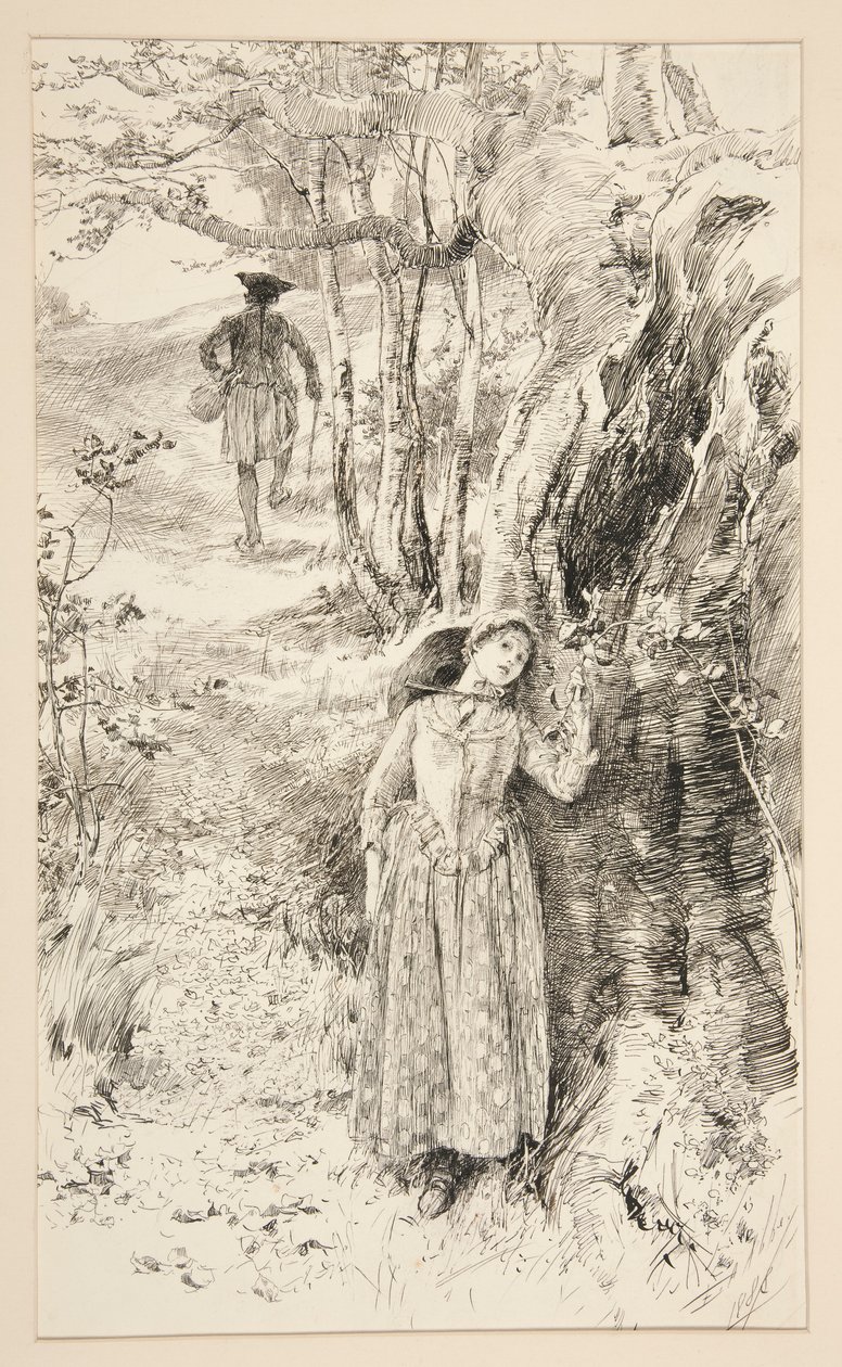 Illustration til af Edwin Austin Abbey