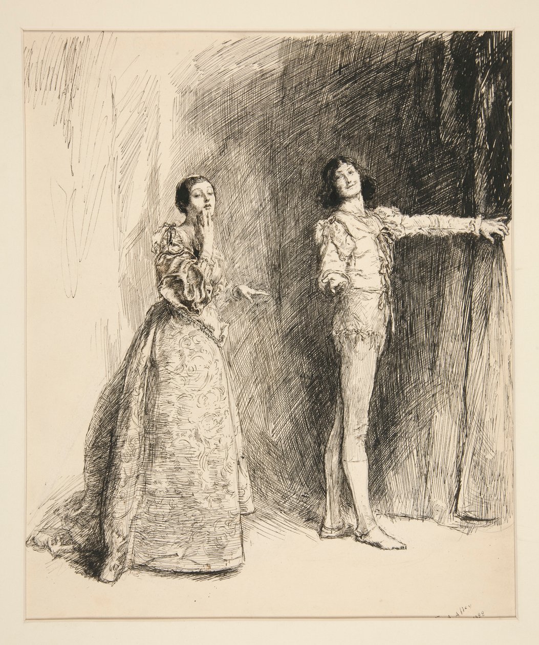 Jessica: af Edwin Austin Abbey