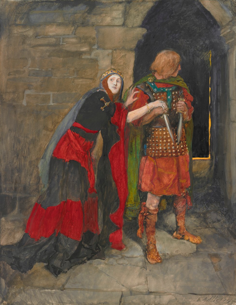 Lady Macbeth: af Edwin Austin Abbey