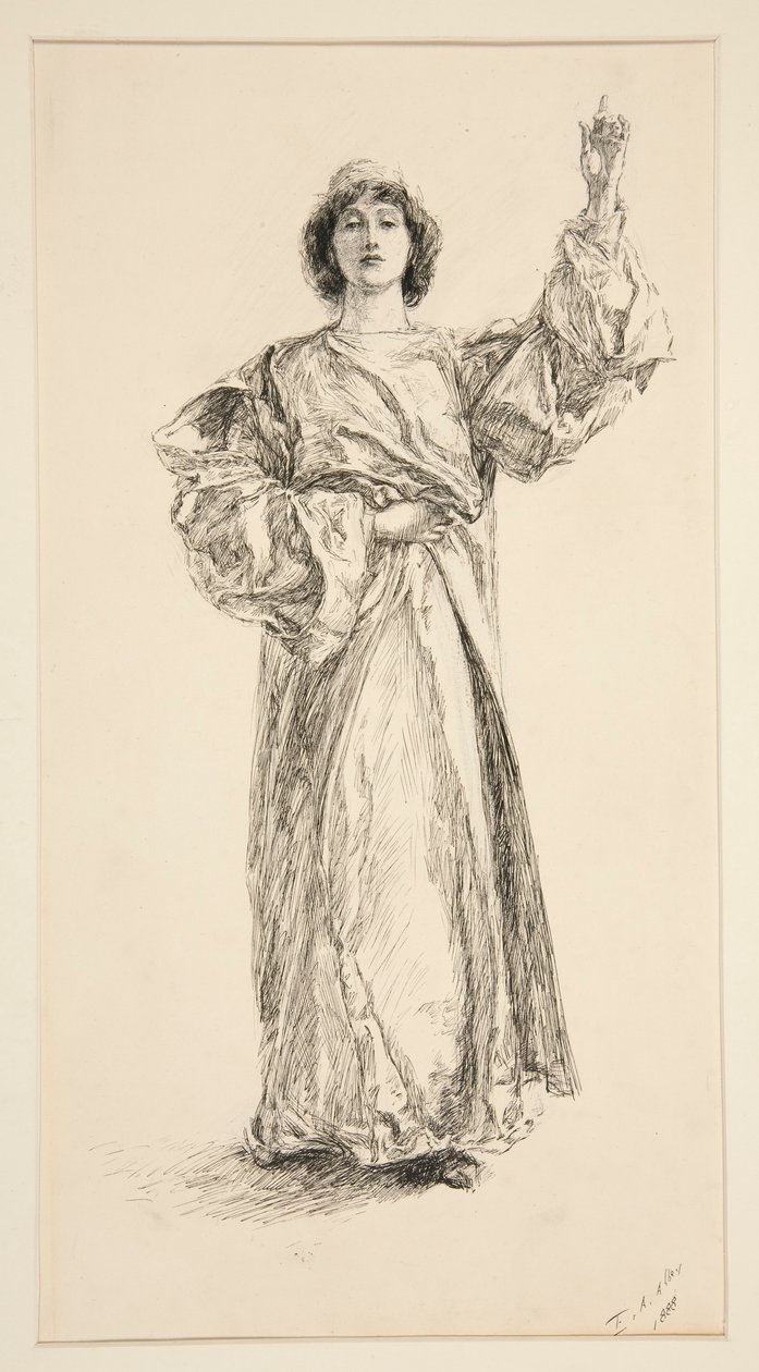 Portia: af Edwin Austin Abbey