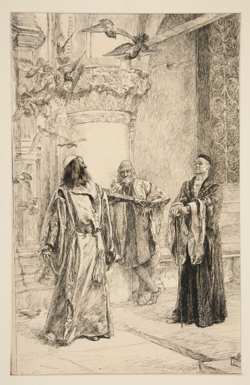 Shylock: af Edwin Austin Abbey