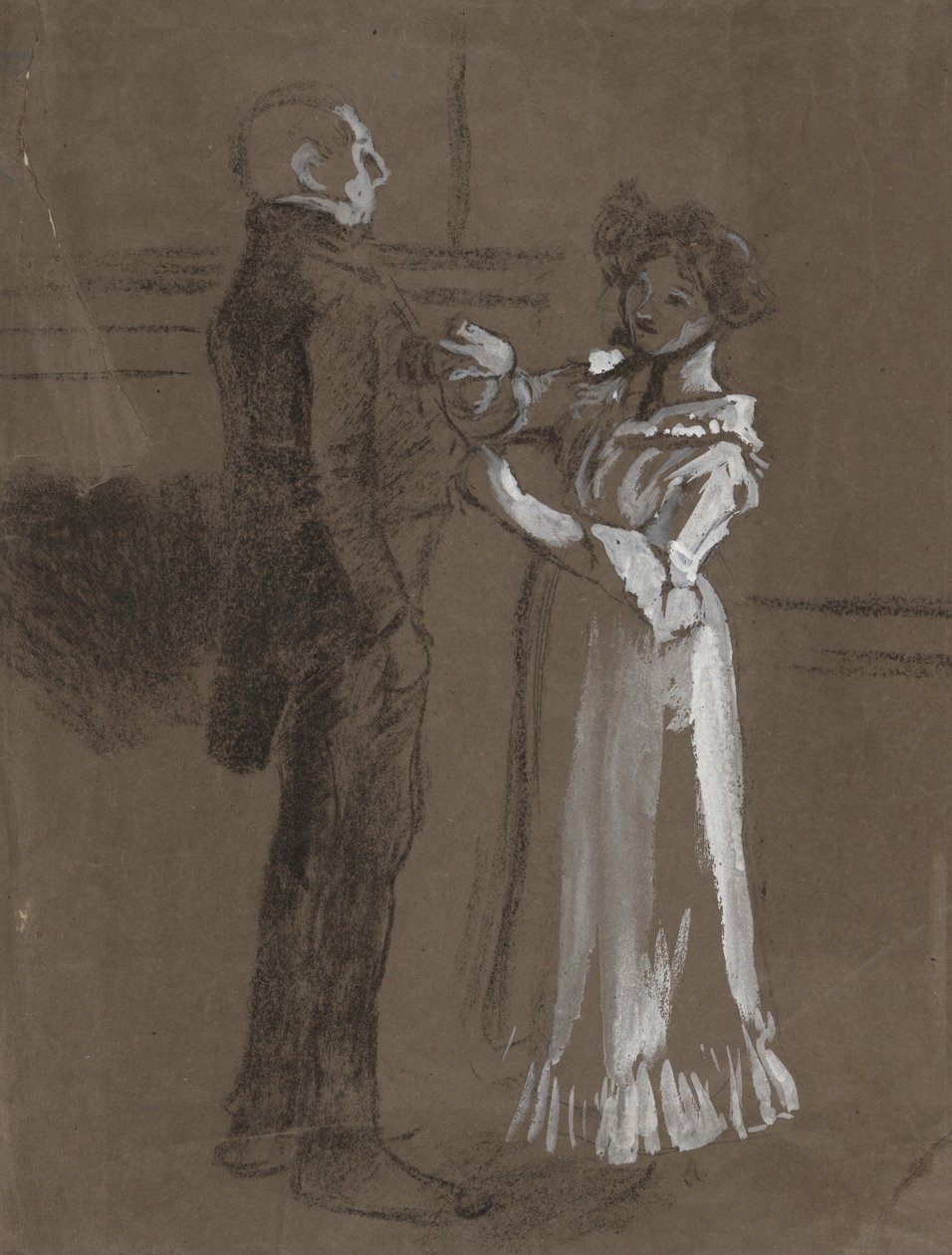 Studer for af Edwin Austin Abbey