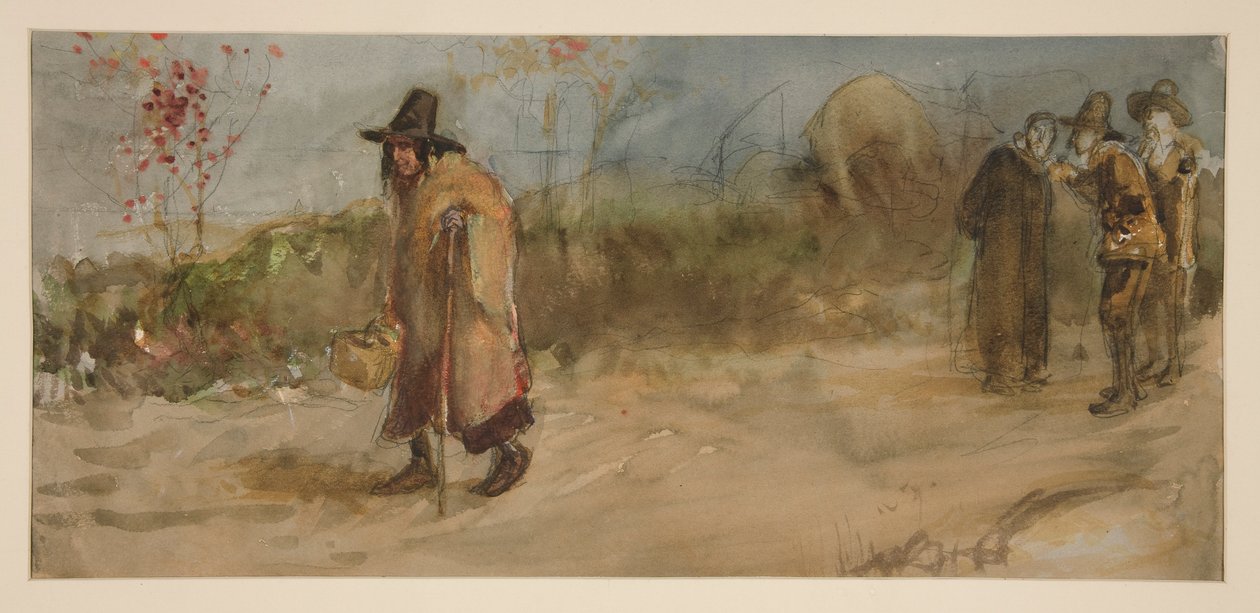 Studer for af Edwin Austin Abbey