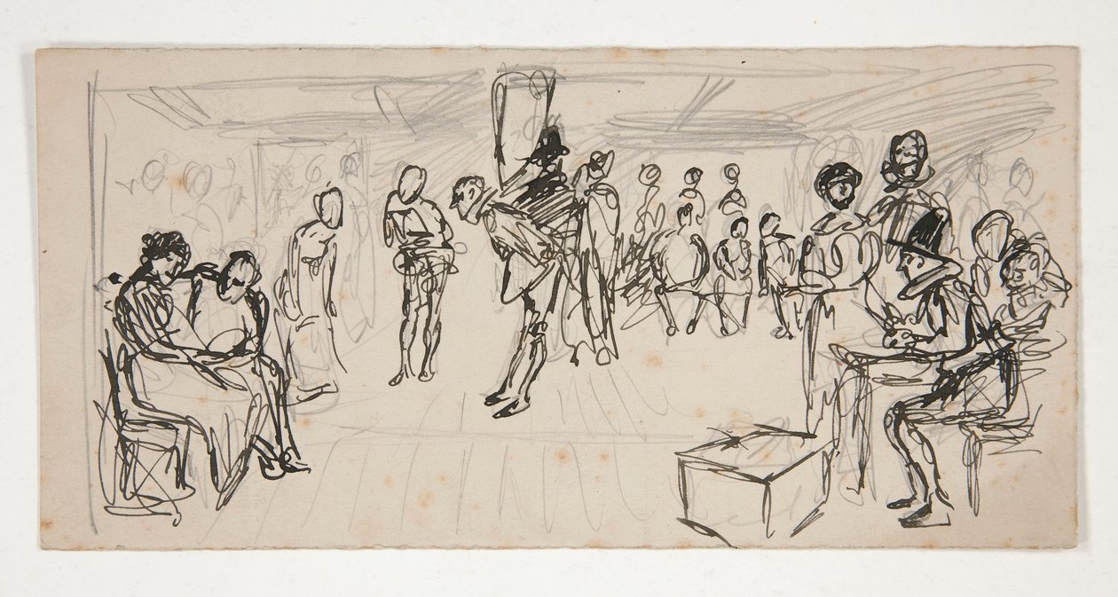 Studer for en af Edwin Austin Abbey