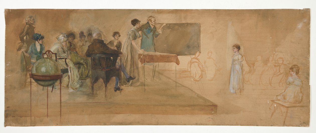 Recitationen af Edwin Austin Abbey