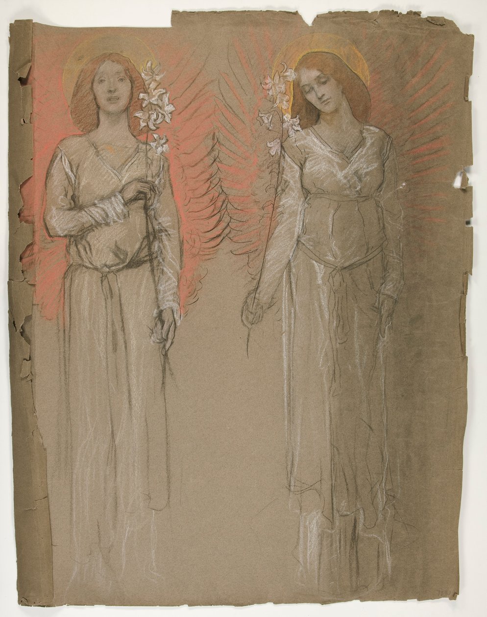 To engle af Edwin Austin Abbey