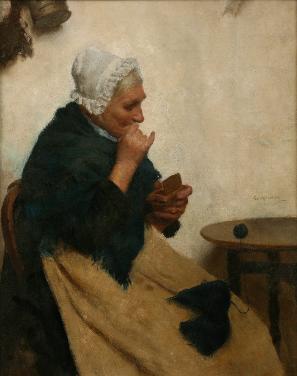 En knivspids snus (olie på lærred) af Edwin Harris