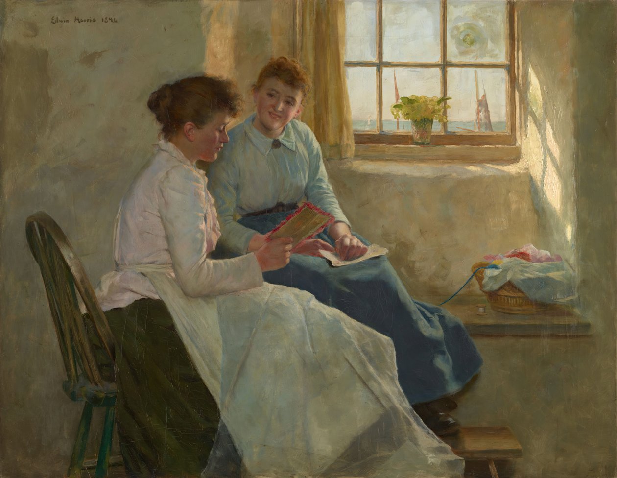 Valentinsdagen, 1894. af Edwin Harris