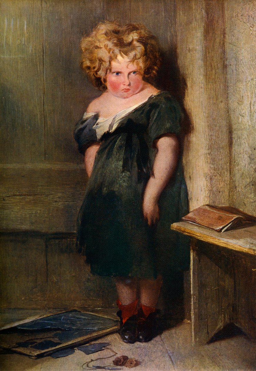 Et fræk barn, 1800-tallet, 1912. af Edwin Landseer