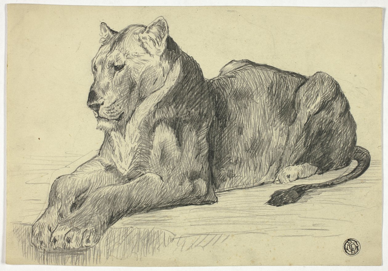 Løvinde af Edwin Henry Landseer