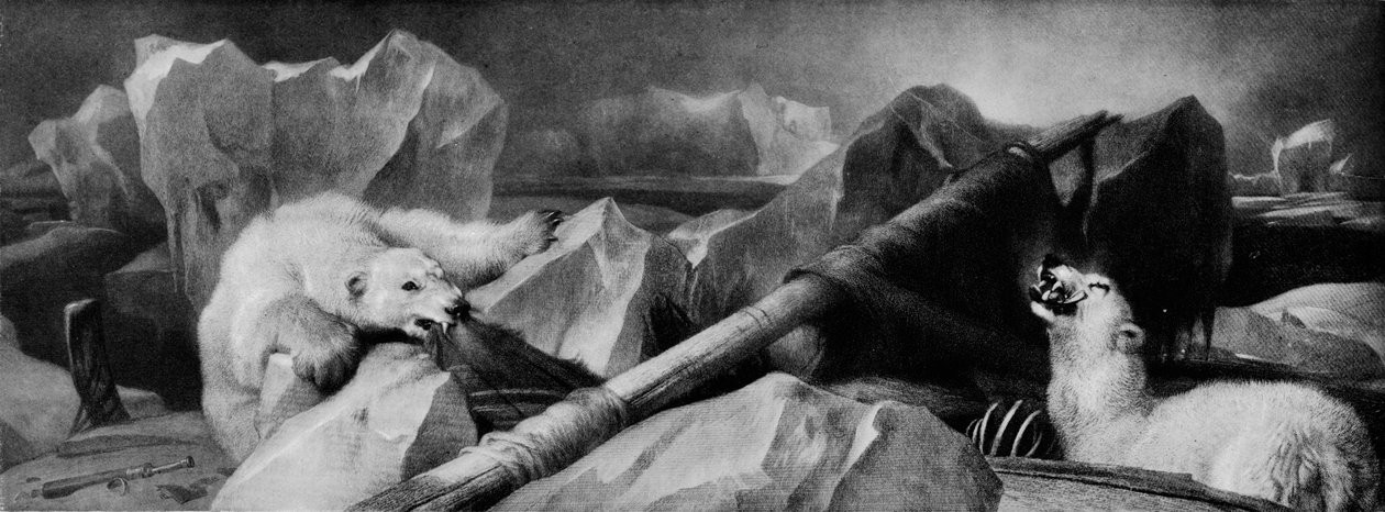 Man proposes, God disposes, 1864, 1912 af Edwin Landseer