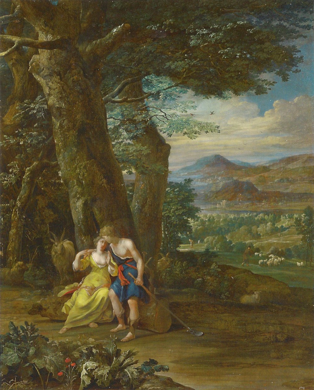 Hyrde scene af Eglon van der Neer