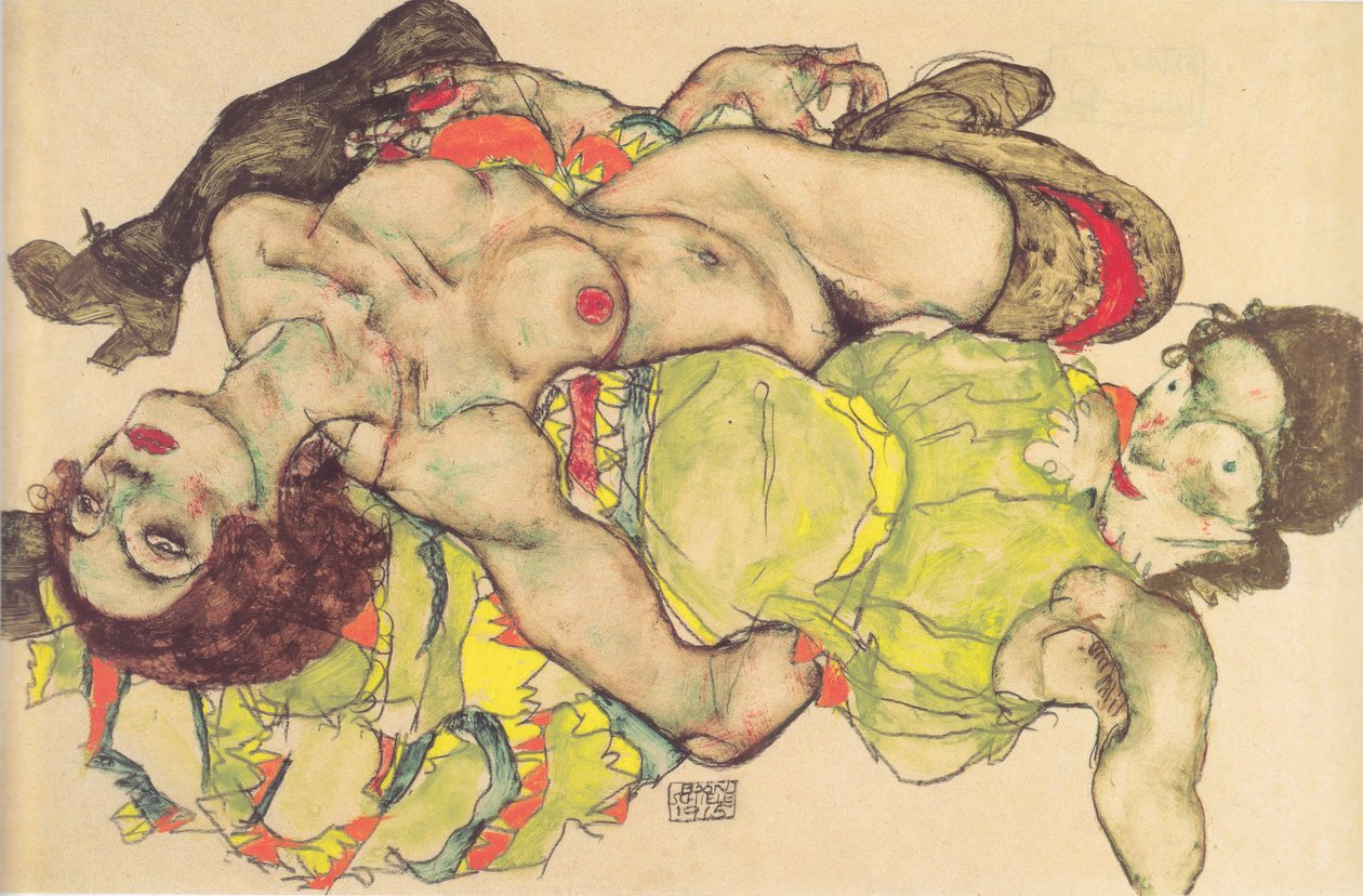 Kvindelige kærester af Egon Schiele