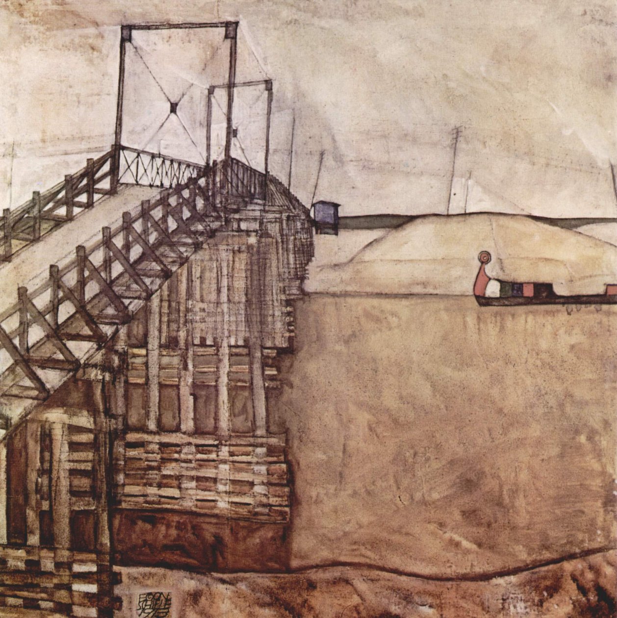 Broen af Egon Schiele