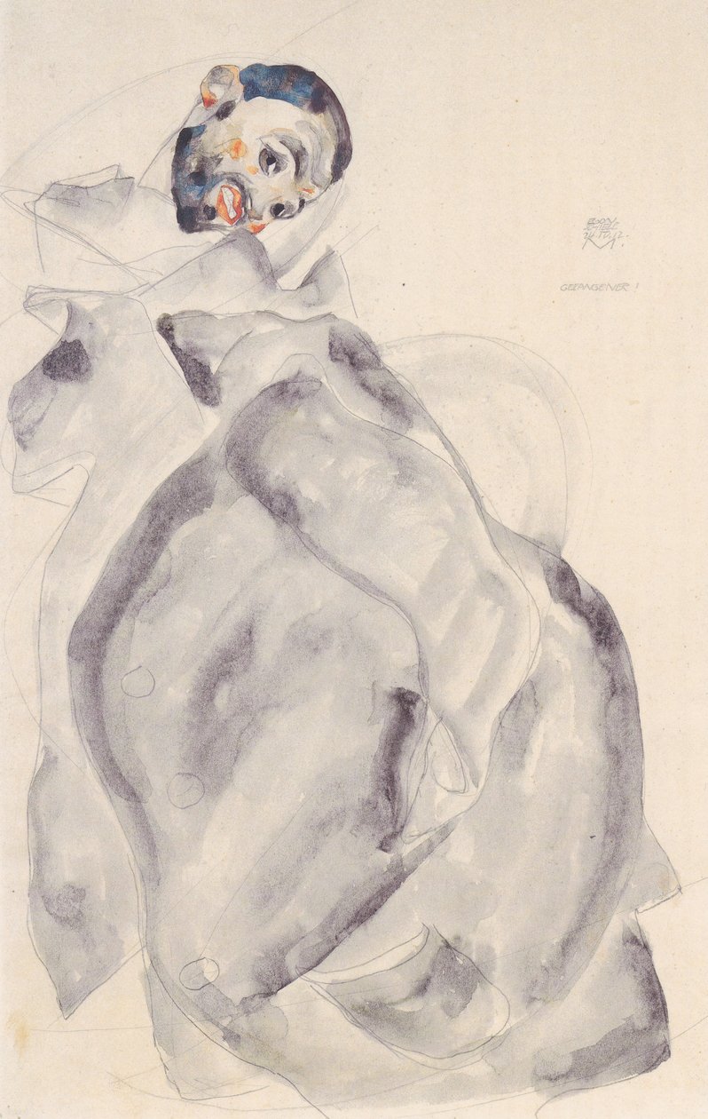 Fange af Egon Schiele