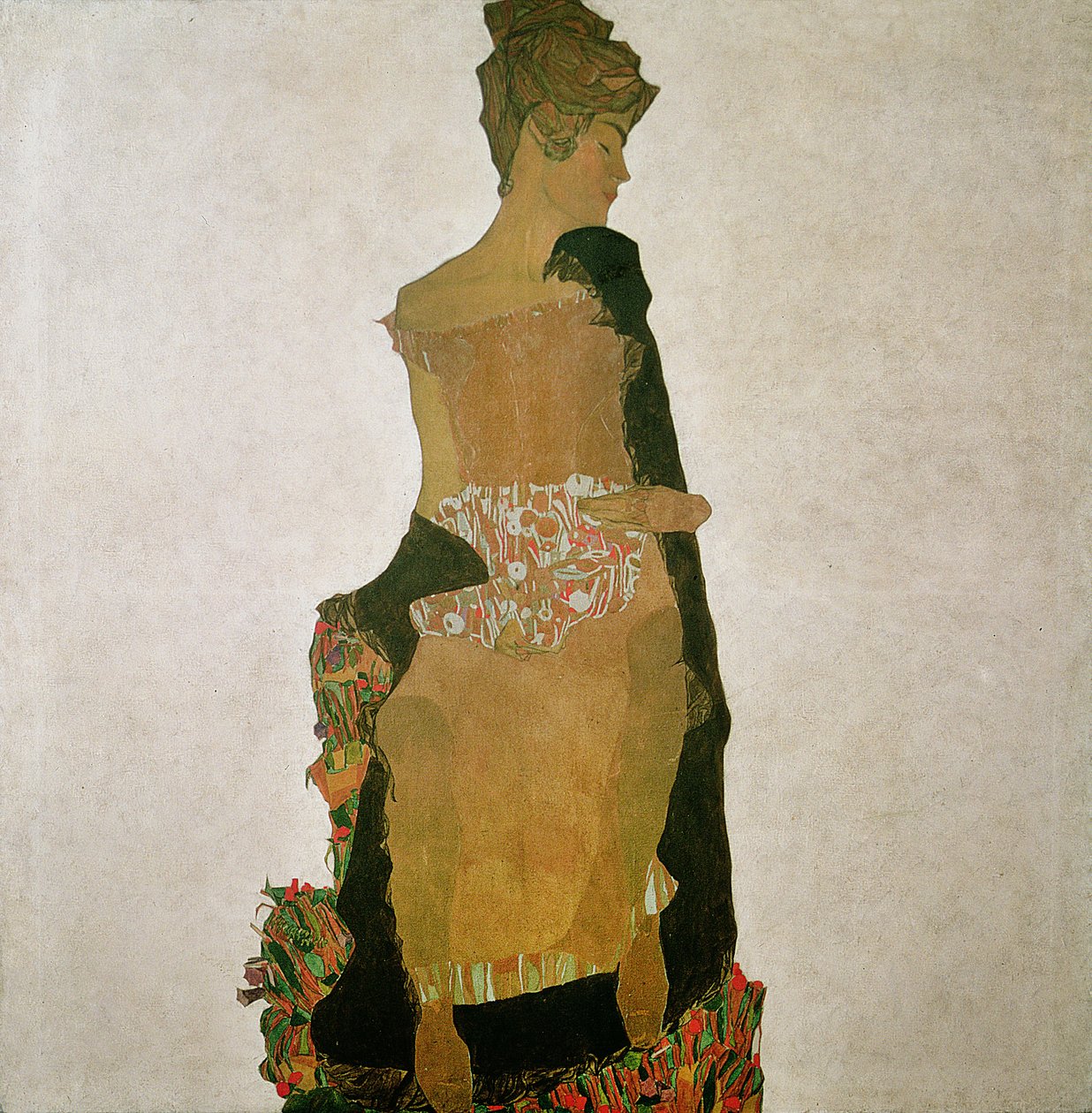 Gerti Schiele, 1909 af Egon Schiele
