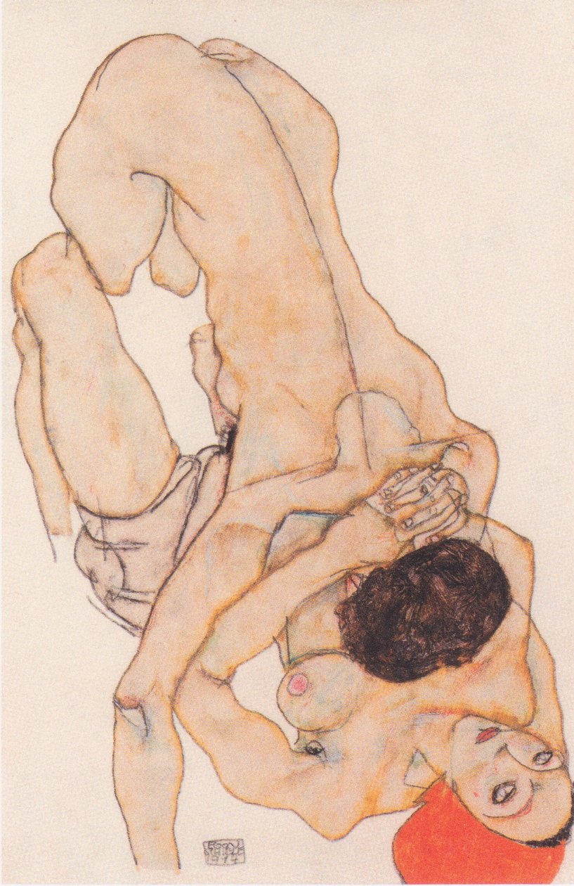Lesbiske kærester af Egon Schiele