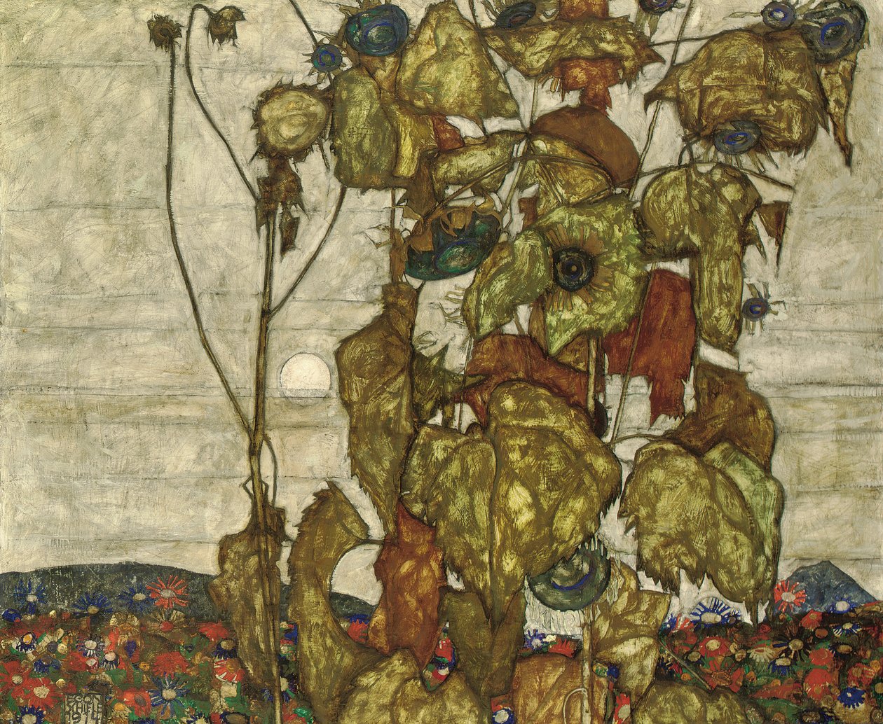 Efterårssol af Egon Schiele