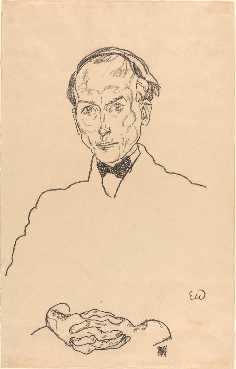 dr Ernest Wagner af Egon Schiele