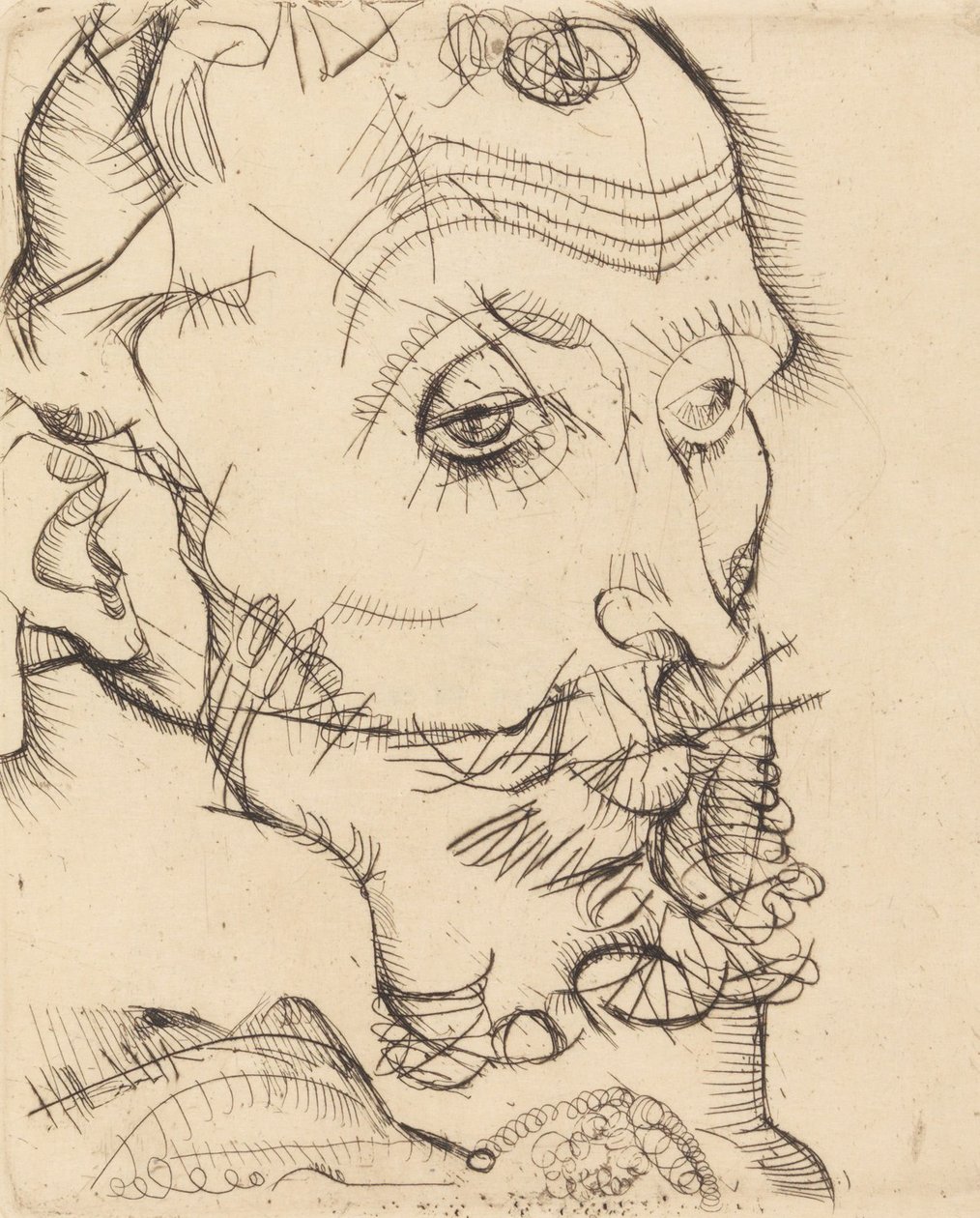 Portræt af Franz Hauer, 1914. af Egon Schiele