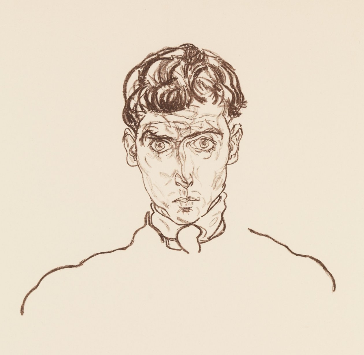 Portræt af Paris af Gutersloh, 1918. af Egon Schiele