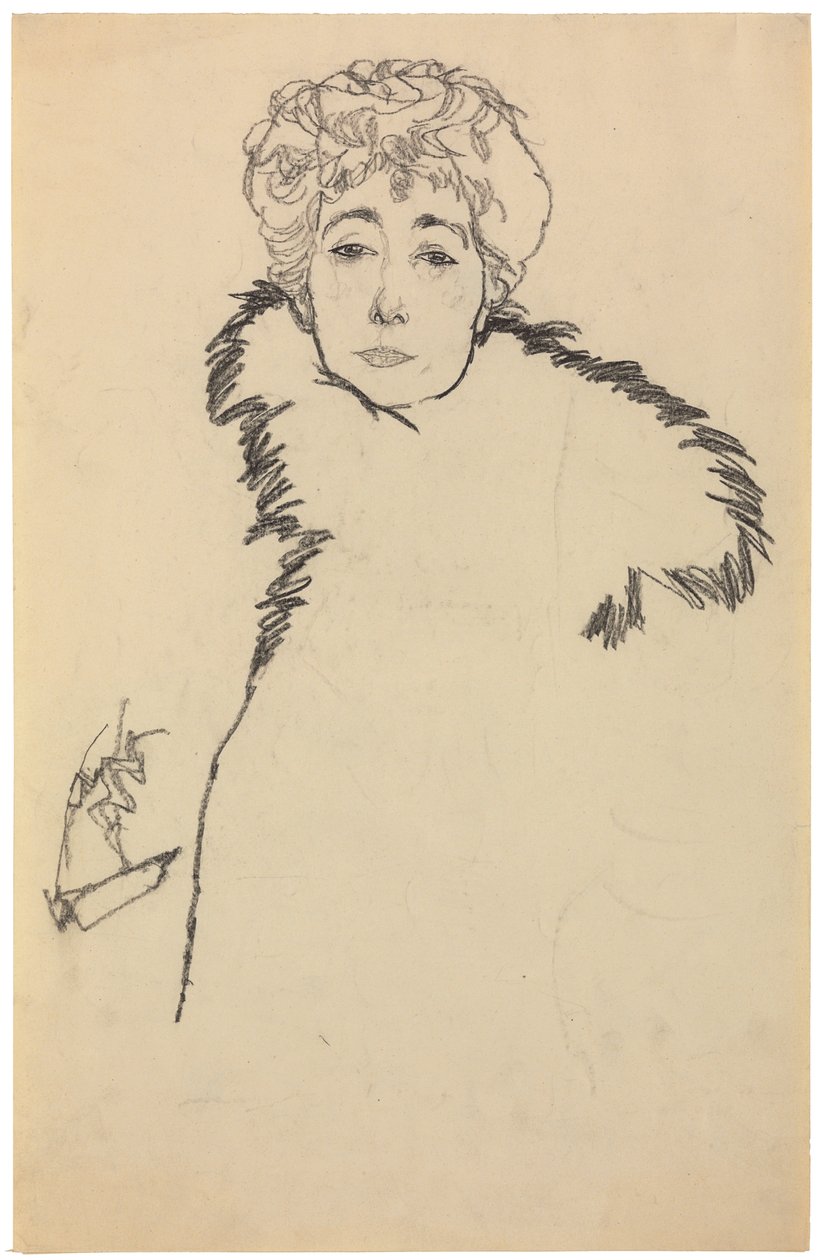 Serena Lederer, 1917 af Egon Schiele