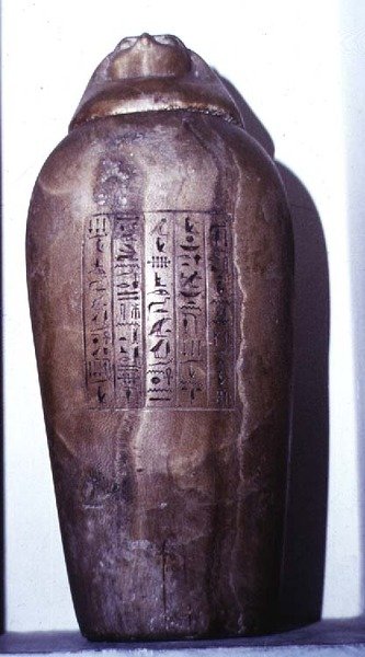 Canopic krukke af Egyptian