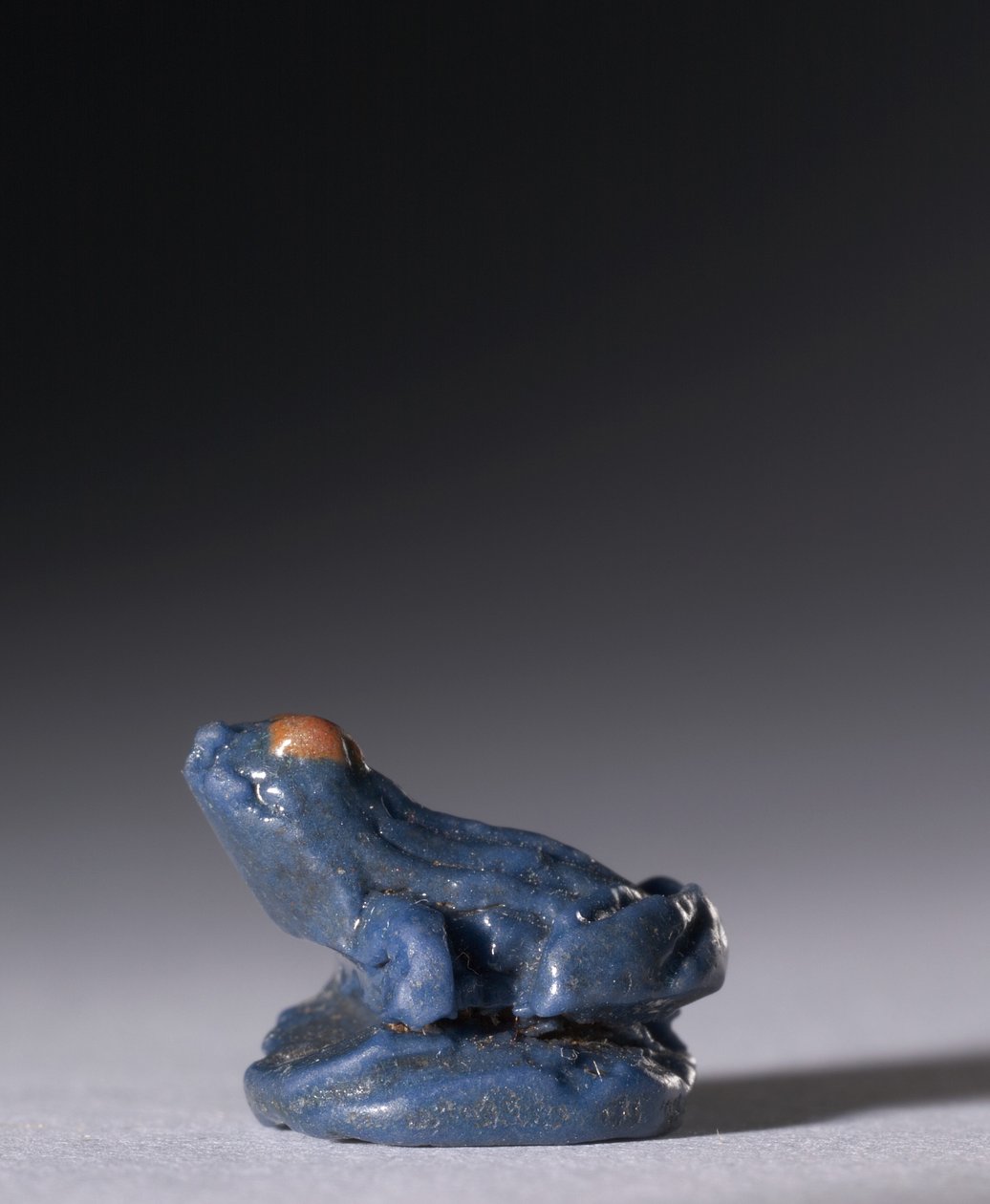 Frøamulet, ca. 1380-1330 f.Kr. (polykrom fajance) af Egyptian 18th Dynasty