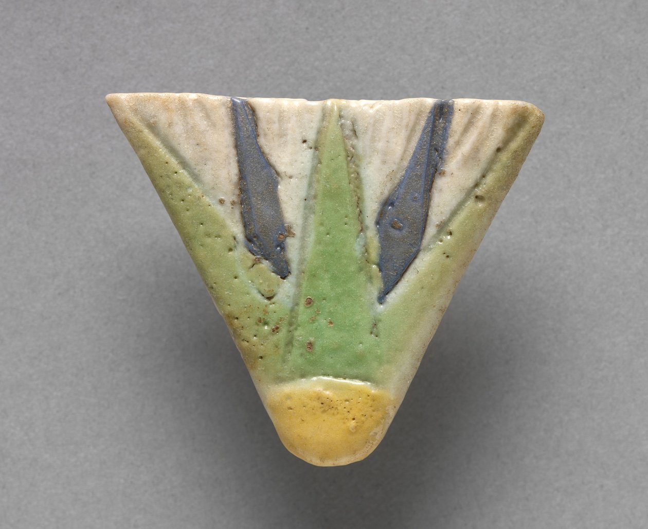 Lotus Blossom Halskæde Terminal, ca. 1391-1337 f.Kr af Egyptian 18th Dynasty
