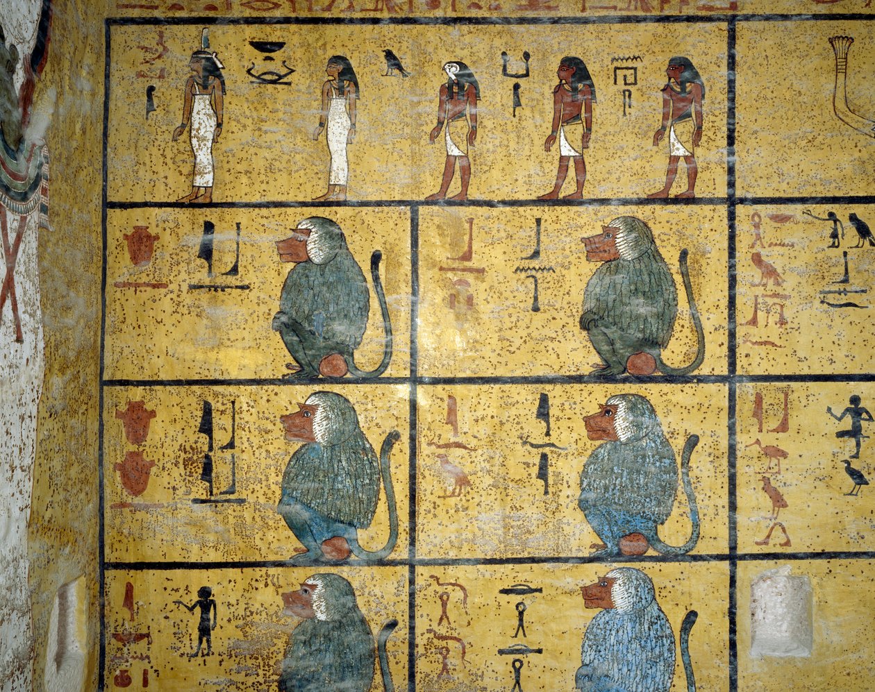 Bavianer af Egyptian 19th Dynasty