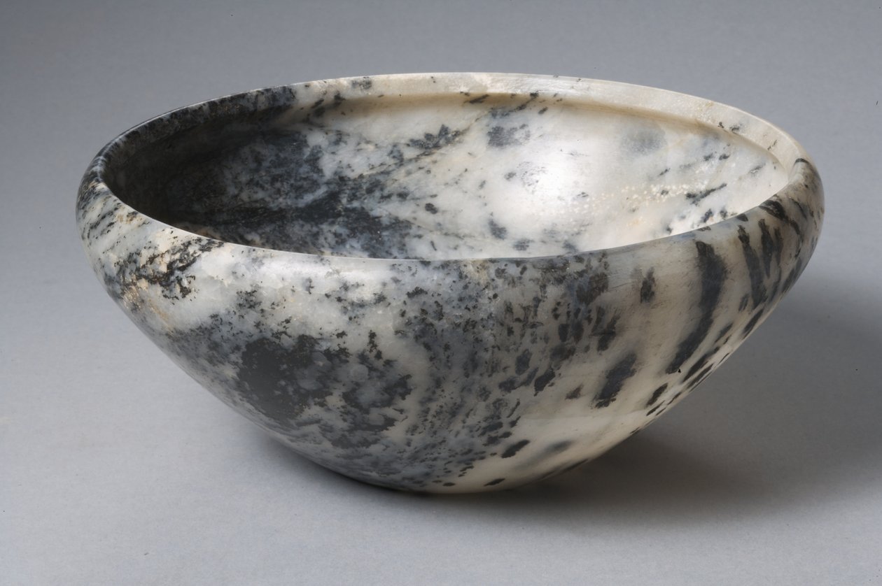 Egyptisk skål, tidlig dynastisk periode (gnejs) af Egyptian 2nd Dynasty