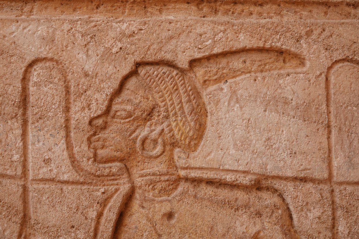 Det store tempel i Abu Simbel af Egyptian Egyptian